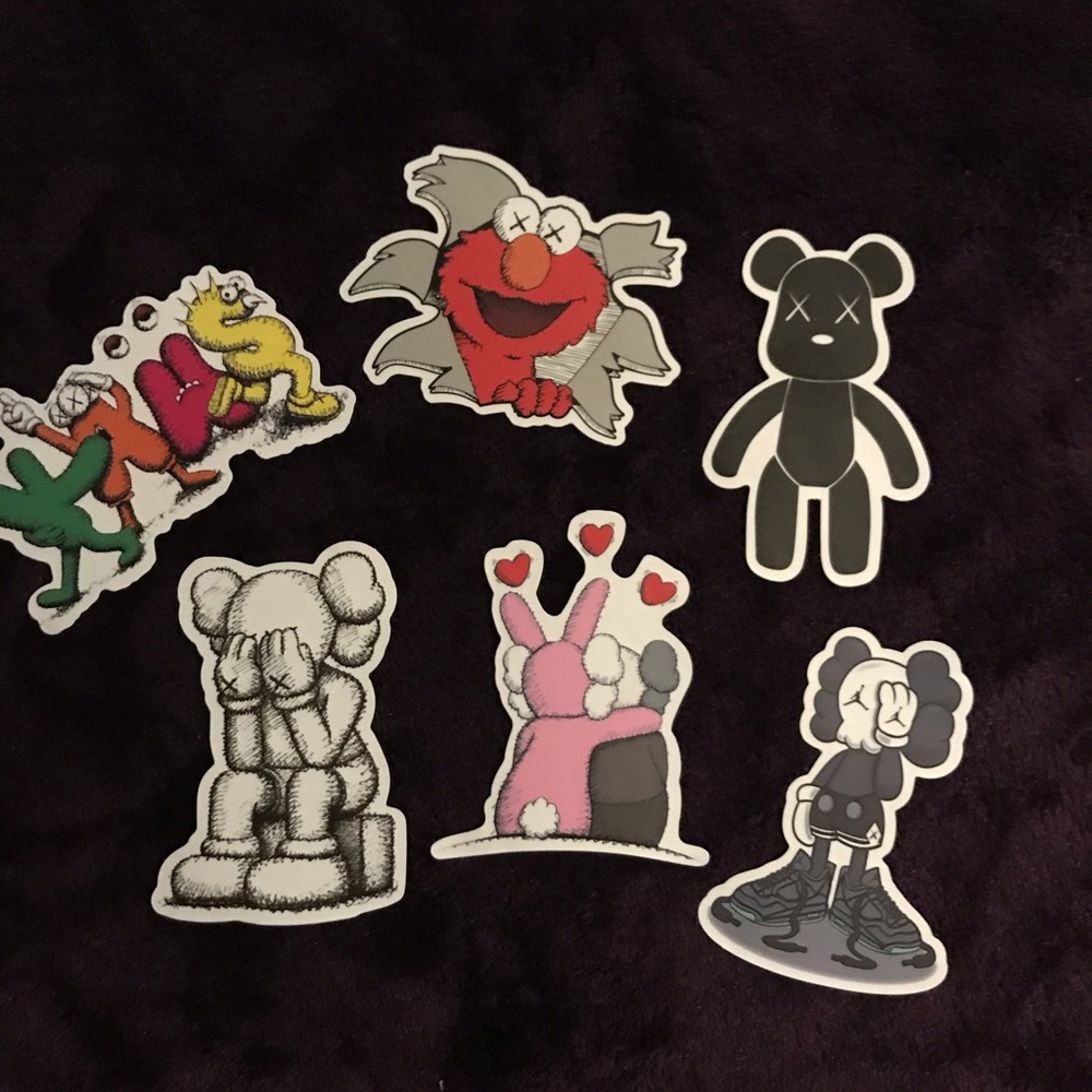 KAWS Stickers